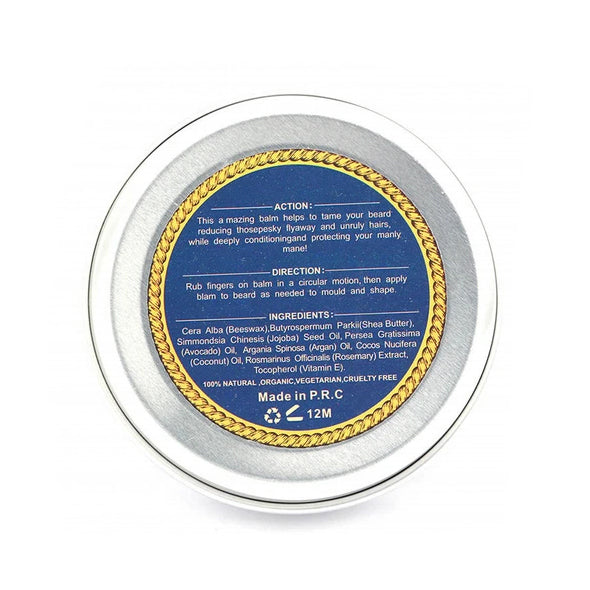 Bálsamo Orgânico Hidratante para Barba - Blue Zoo Beard Balm®